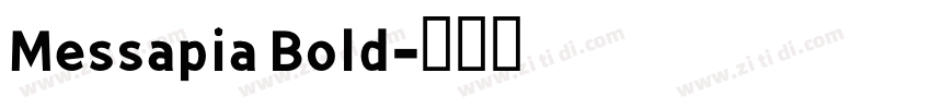 Messapia Bold字体转换